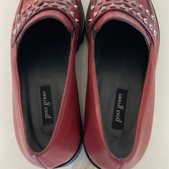 Paul Green Sofia Loafer. Color is wine - Picture 6 of 14